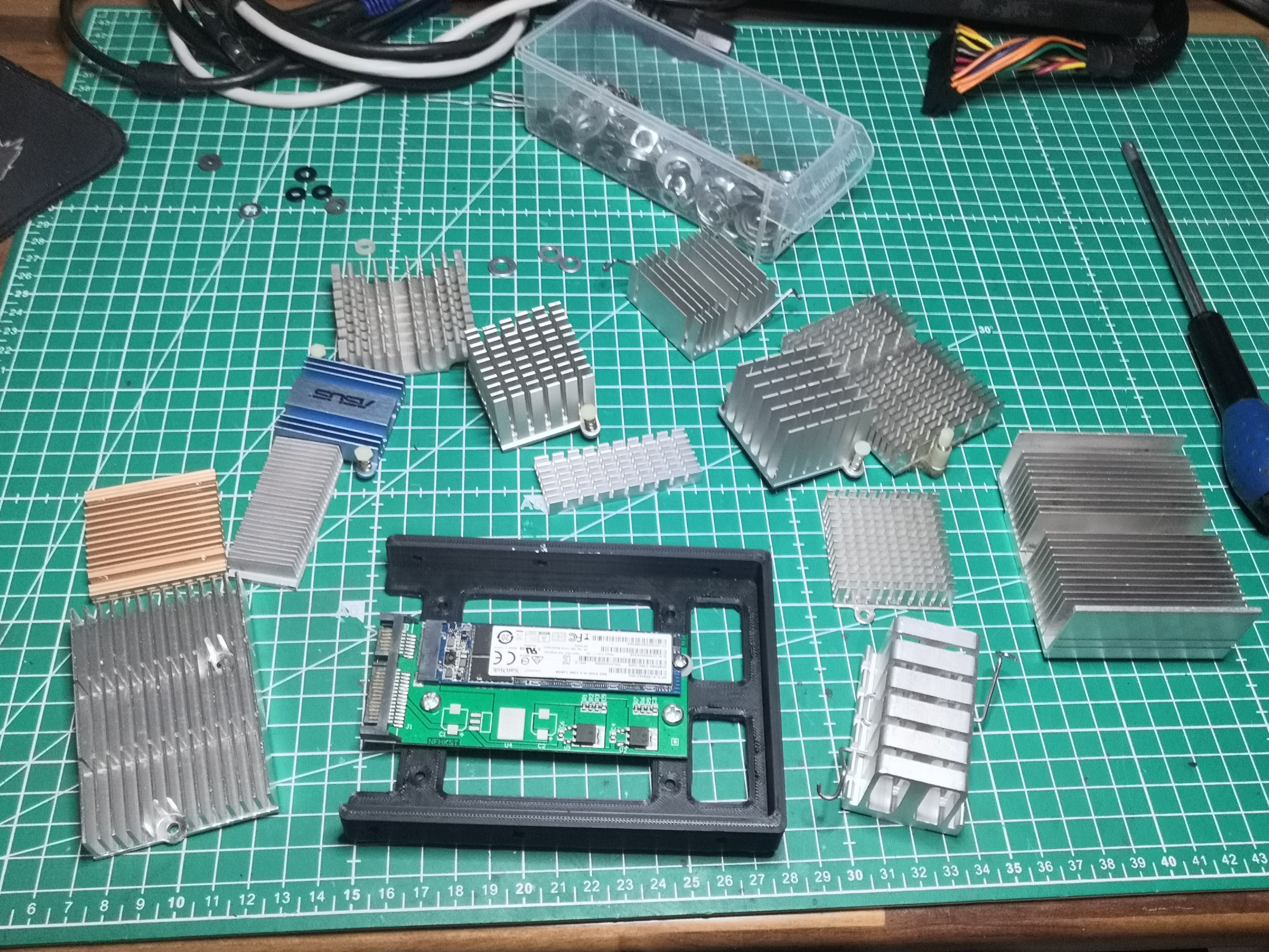 The heatsink cave — choosing the right one